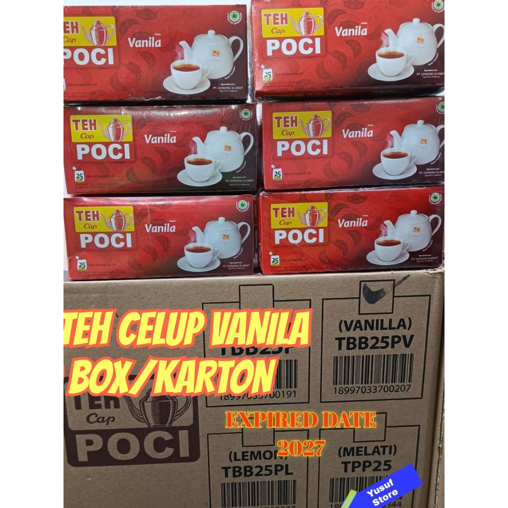

TEH POCI TEH CELUP PER KARTON