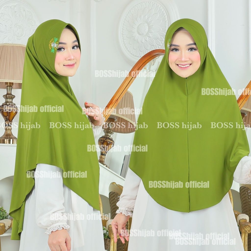 hijab instan MUSLIMAT NU size jumbo L XL Lagi muslimat /kerudung muslimat nu