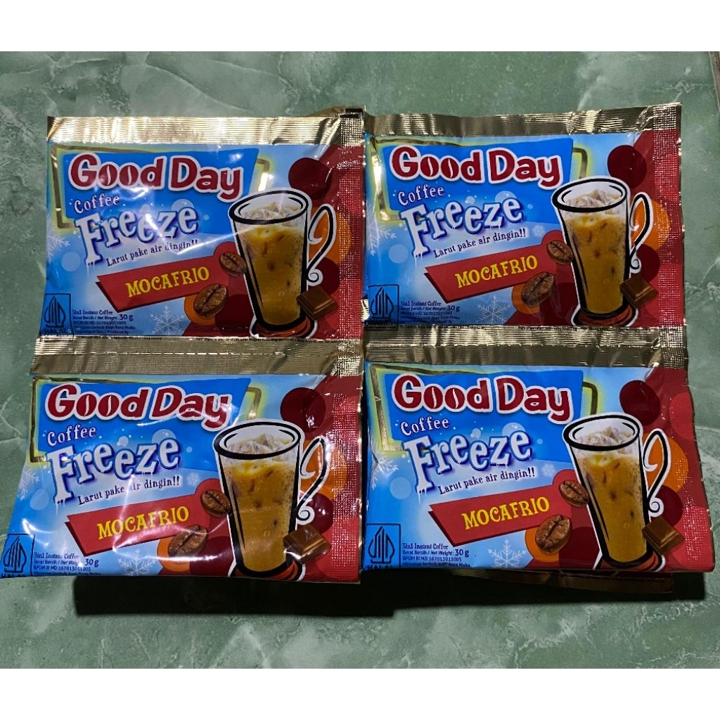 

Coffee Good Day Freeze Mocafrio Renceng 10 Sachet