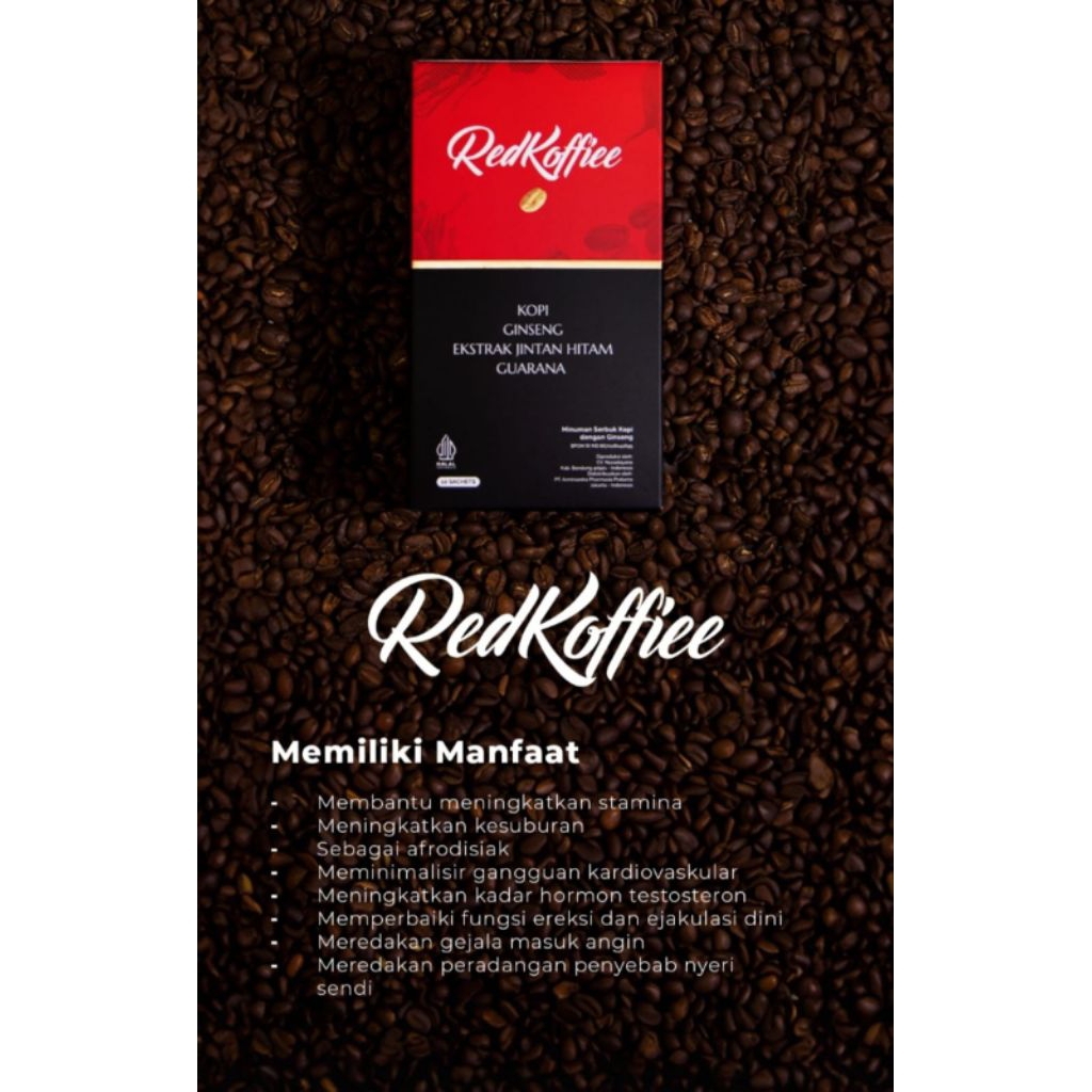 

KOPI MERAH RED KOFFIEE