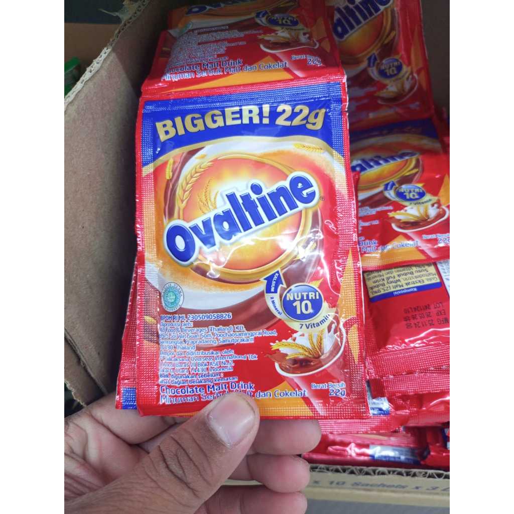

Susu Ovaltine Saset rasa coklat