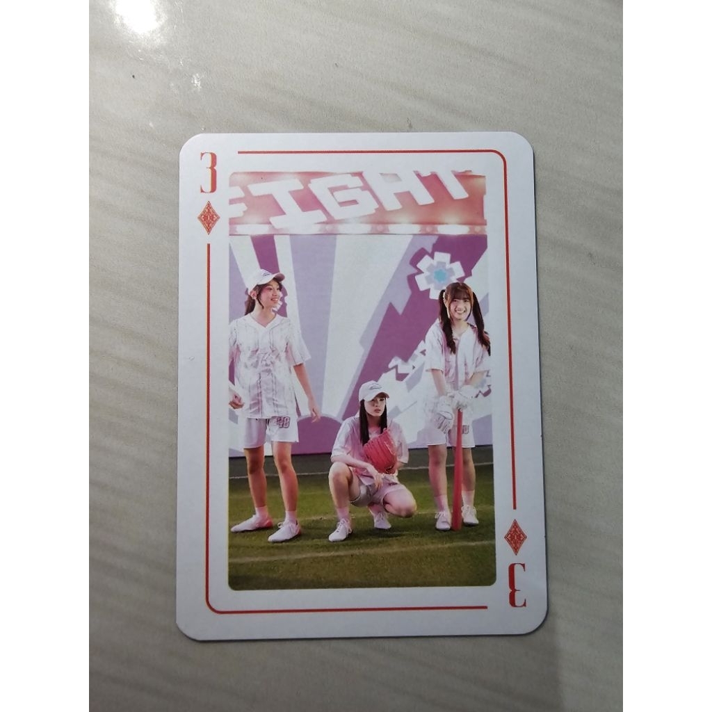 Playing card benefit ace full house jkt48 (gendis,lyn,fritzy)