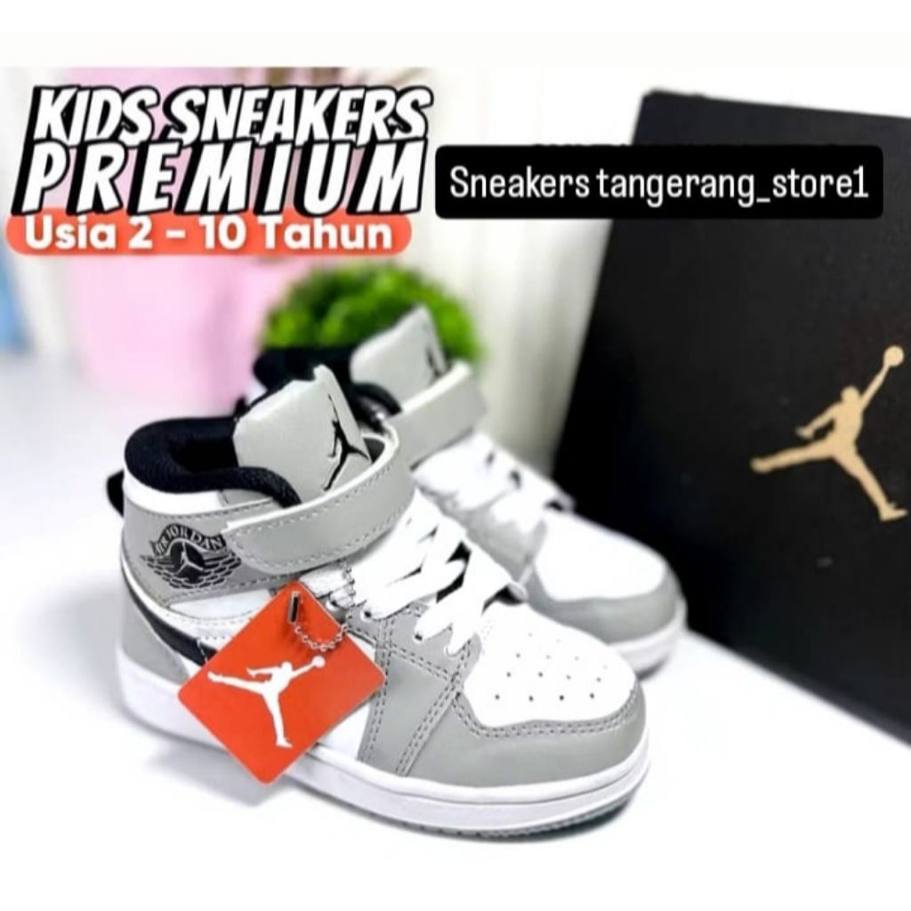 Sepatu Anak cewek cowok Jordan model terlaris ukuran 26-35