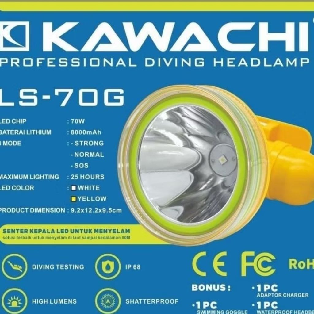 KAWACHI SENTER KEPALA MENYELAM LS-70G