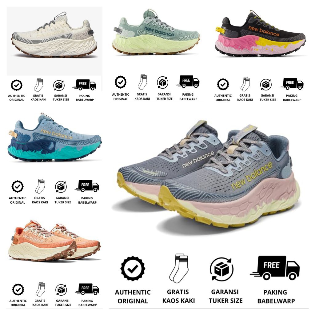 Sepatu Running Sneakers Wanita Nb Fresh Foam X Women New Colour