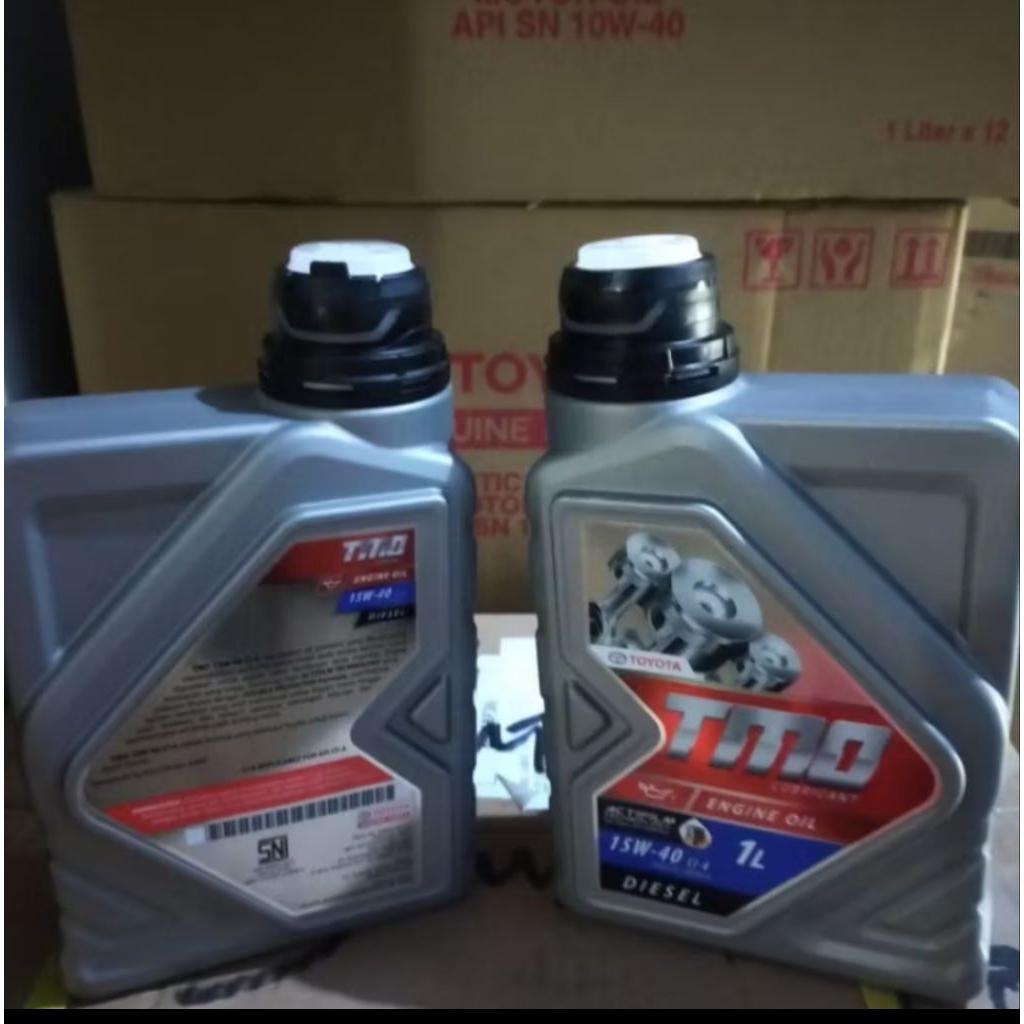 Paket 6 botol Oli TMO diesel 15w-40 Original