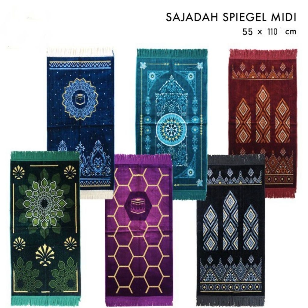 Sajadah Alif Gold Turkey Midi Sajadah Spiegel Midi Sajadah Turkey