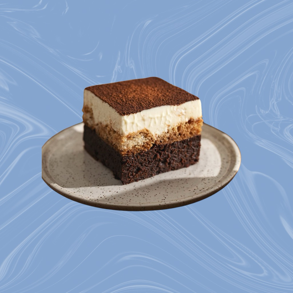 

MisuBro | Tiramisu with Fudgy Brownies