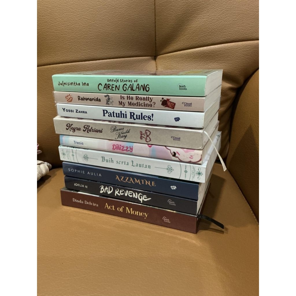 Novel Preloved Original, Caren Galang, Is He Really My Medicine?, Patuhi Rules, Bumi Milik Kay, Dili