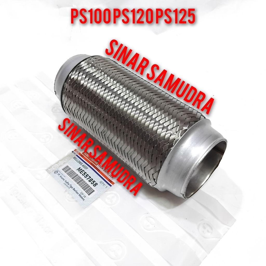 FLEXIBLE FLEXIBEL FLEKSIBEL KNALPOT 100PS 120PS 125PS PS100 PS120 PS125