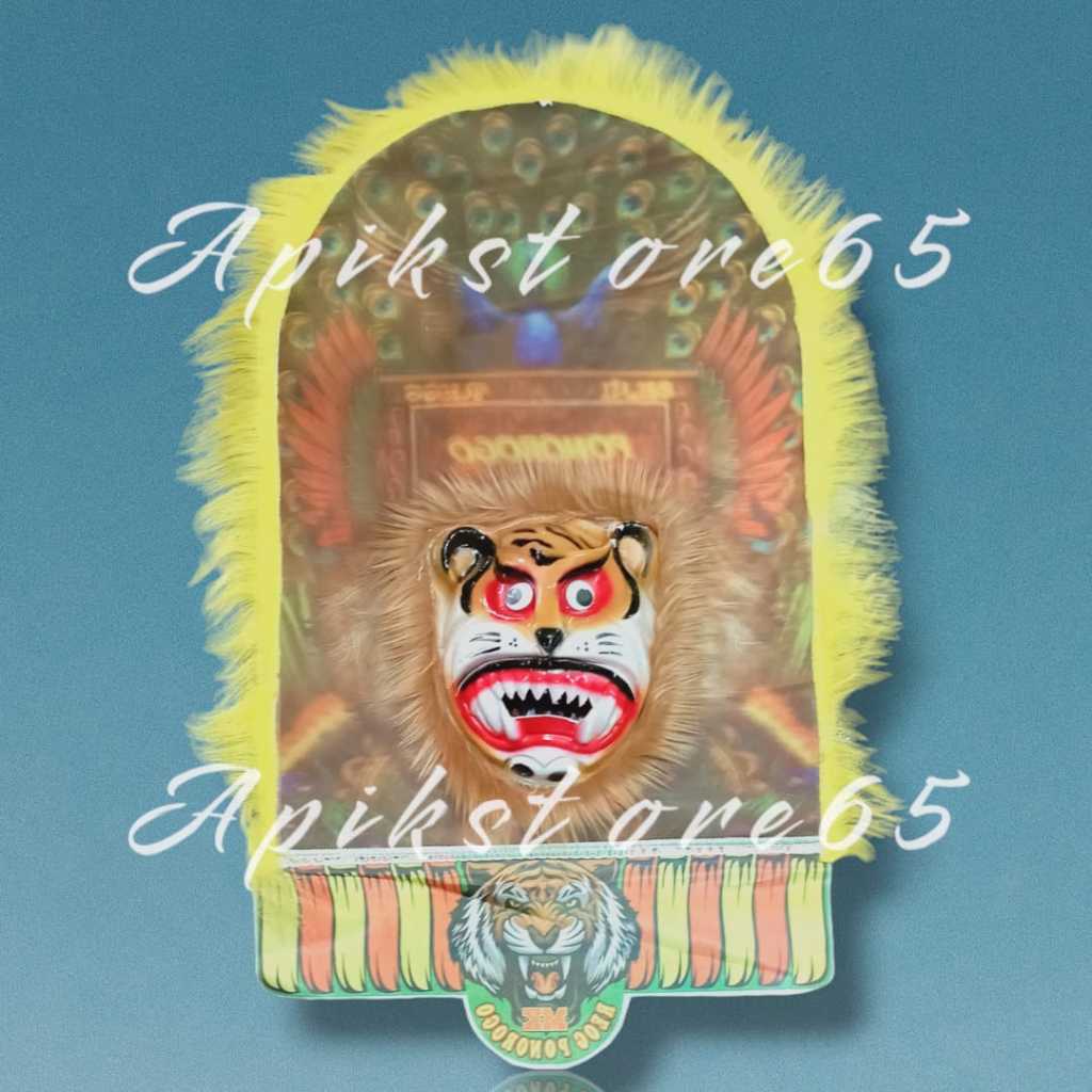 Topeng Reog Ponorogo 3D