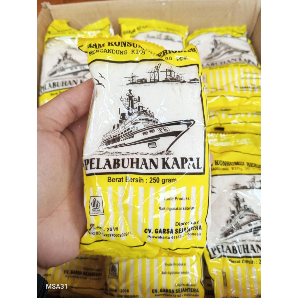 

GARAM / UYAH / PENYEDAP / GARAM MURAH / BUMBU MASAK