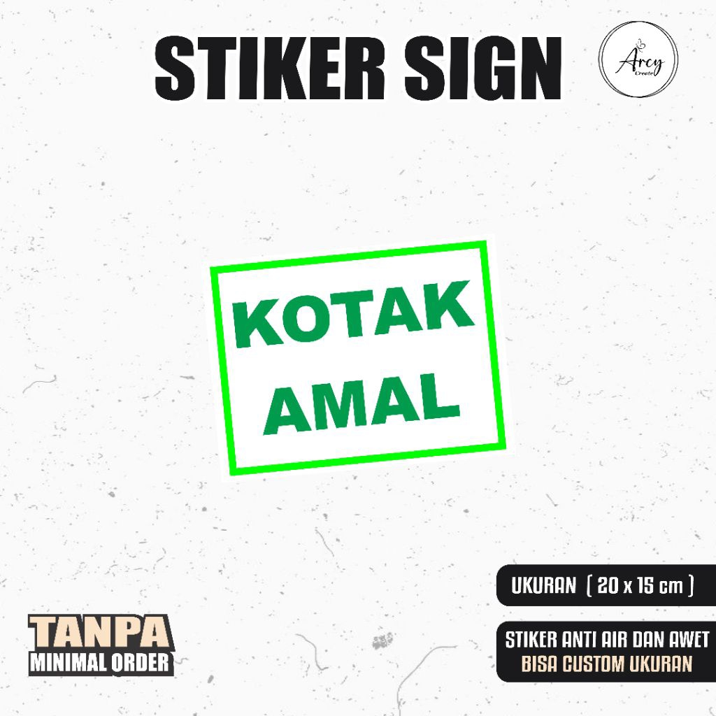 

Stiker Kotak Amal
