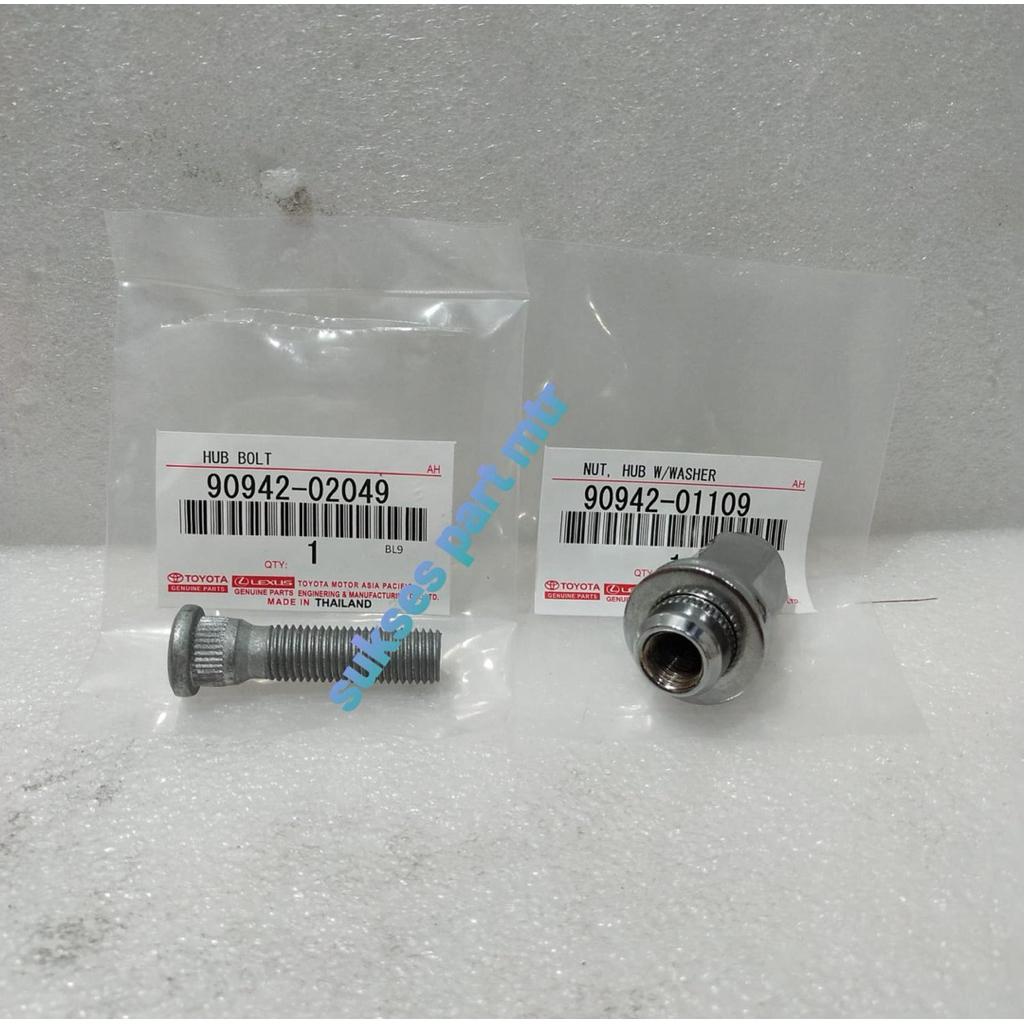 baut roda atau mur roda hilux/innova