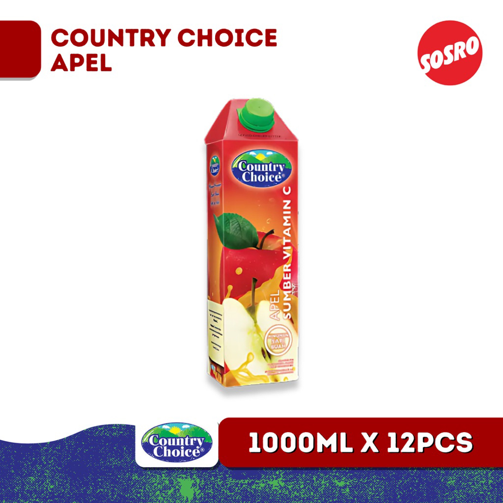 

Country Choice Apel 1L satudus isi 12