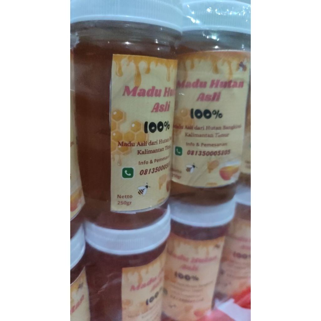 

madu hutan bangkirai 250gr