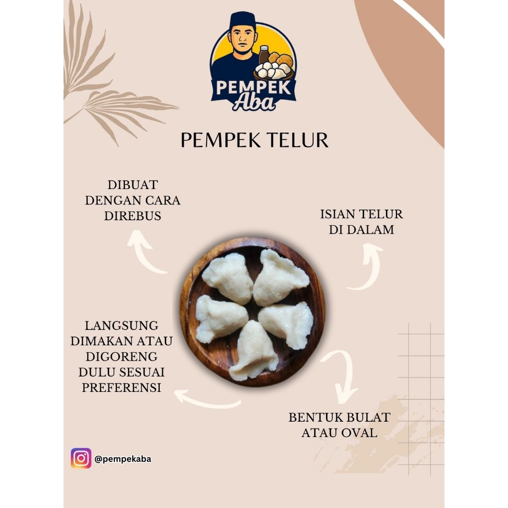 

Pempek Ikan Tenggiri - Paket Single Telur/Lenjer (10 Pcs)