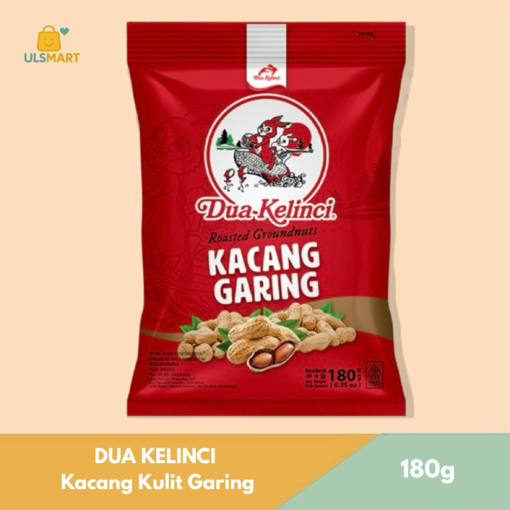 

DUA KELINCI Kacang Kulit Garing 180 g