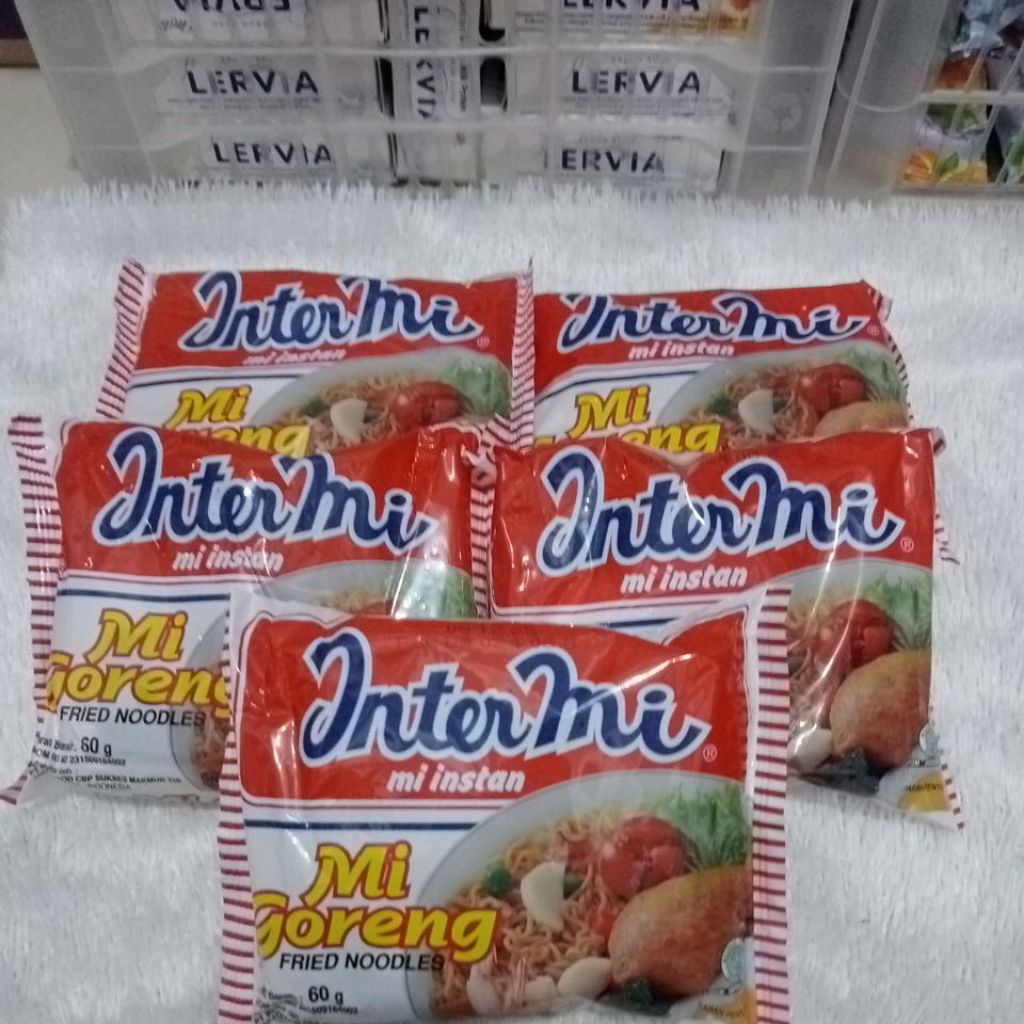

5 Pcs INTERMIE MIE GORENG isi 60g