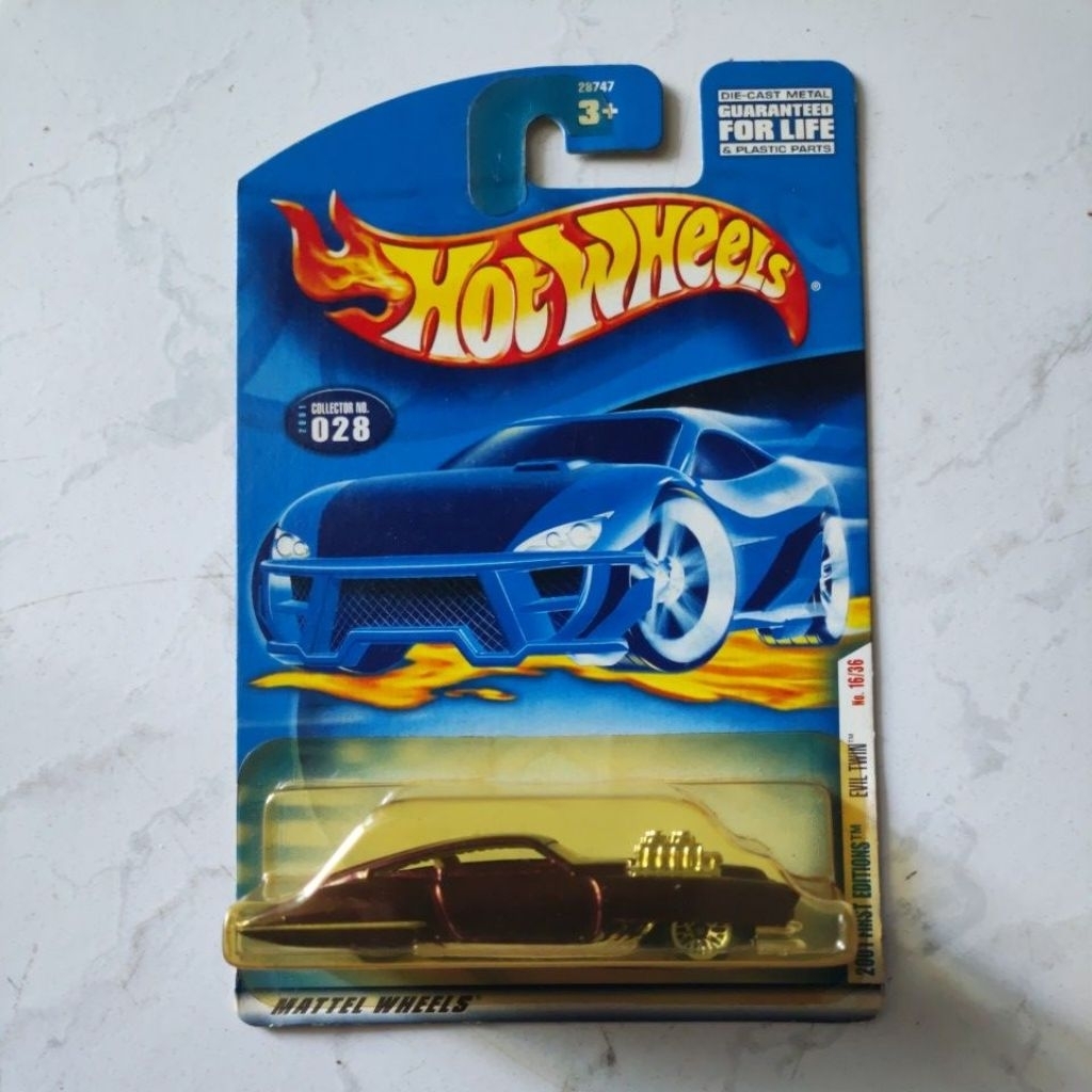 Hotwheels 2001 First Editions Evil Twin