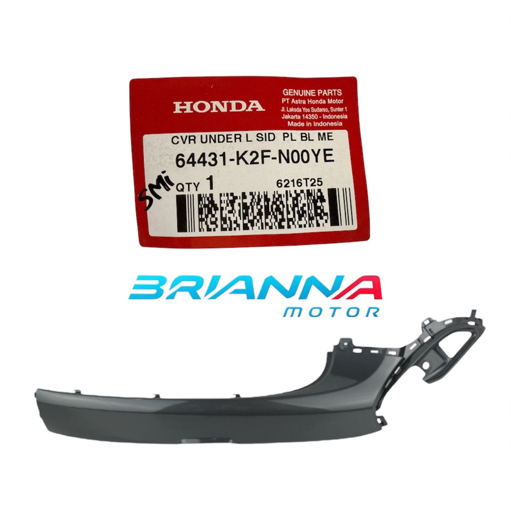 COVER UNDER KIRI HITAM METALIK SCOOPY K2F 64431 K2F N00YE