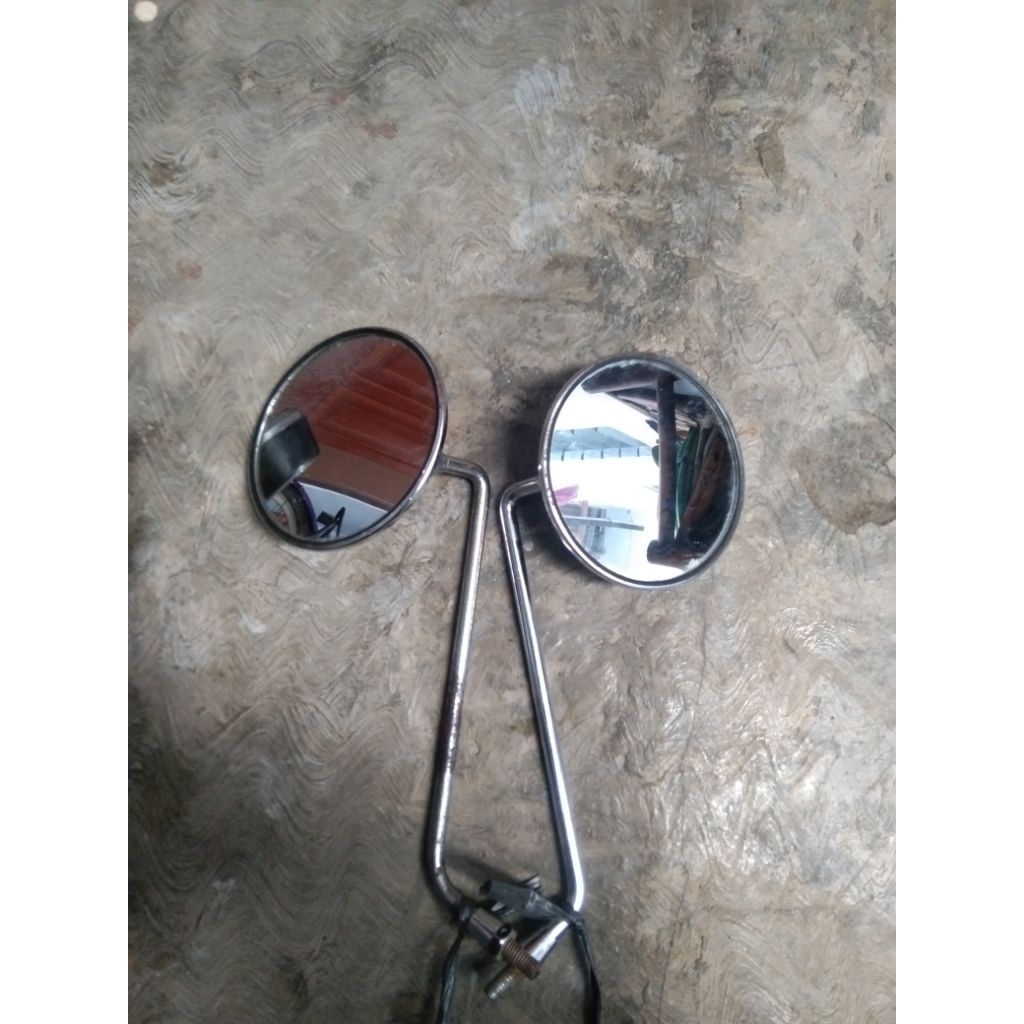 Spion cb100 / cb125 ori bekas drat 12, kondisi bekas & layak pakai