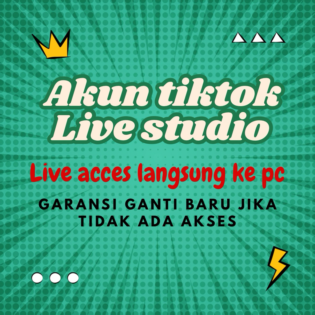 akun tiktok live studio