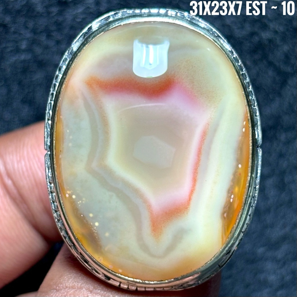 NATURAL BATU AKIK SULAIMAN GINGGANG