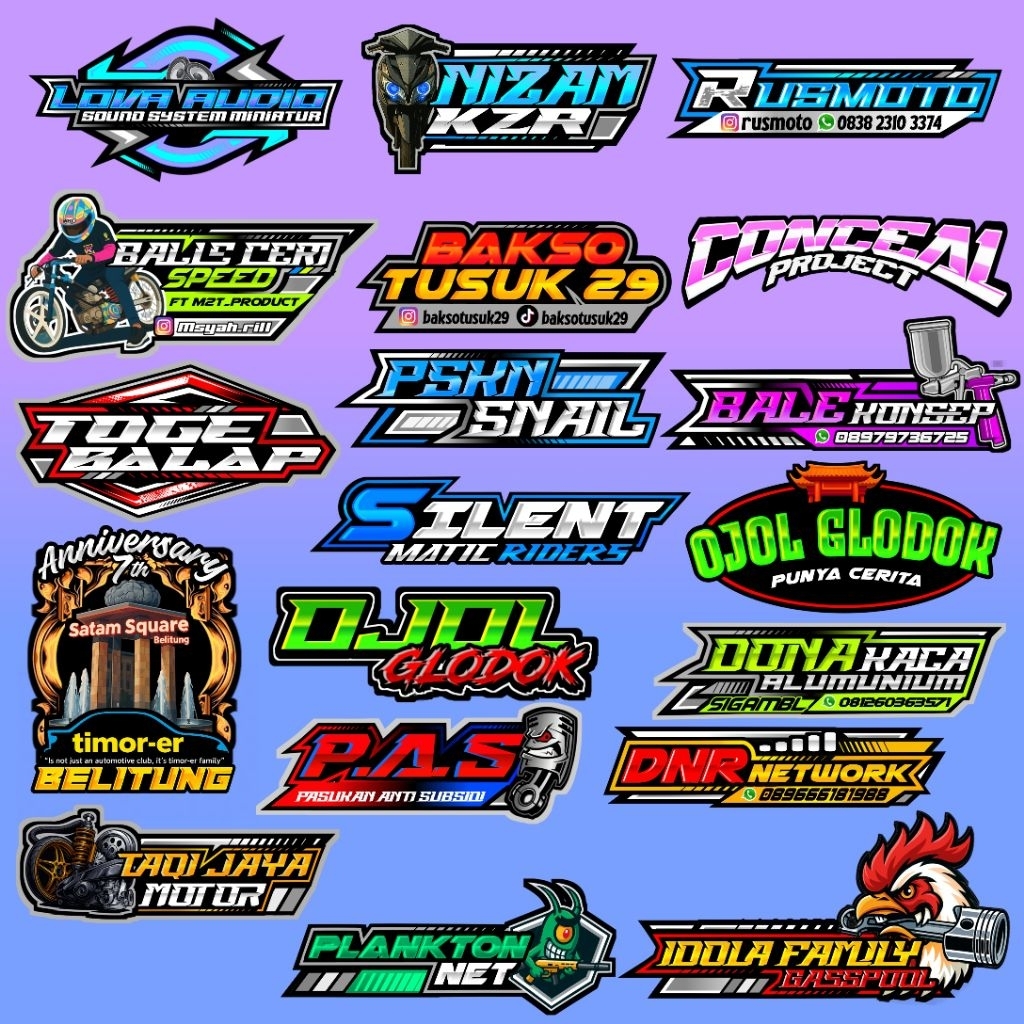 

Cetak Sticker Custom Stiker Hologram (Free desain)