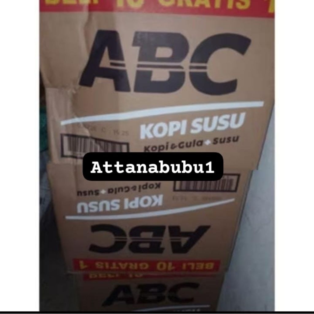 

Abc kopi susu 1dus