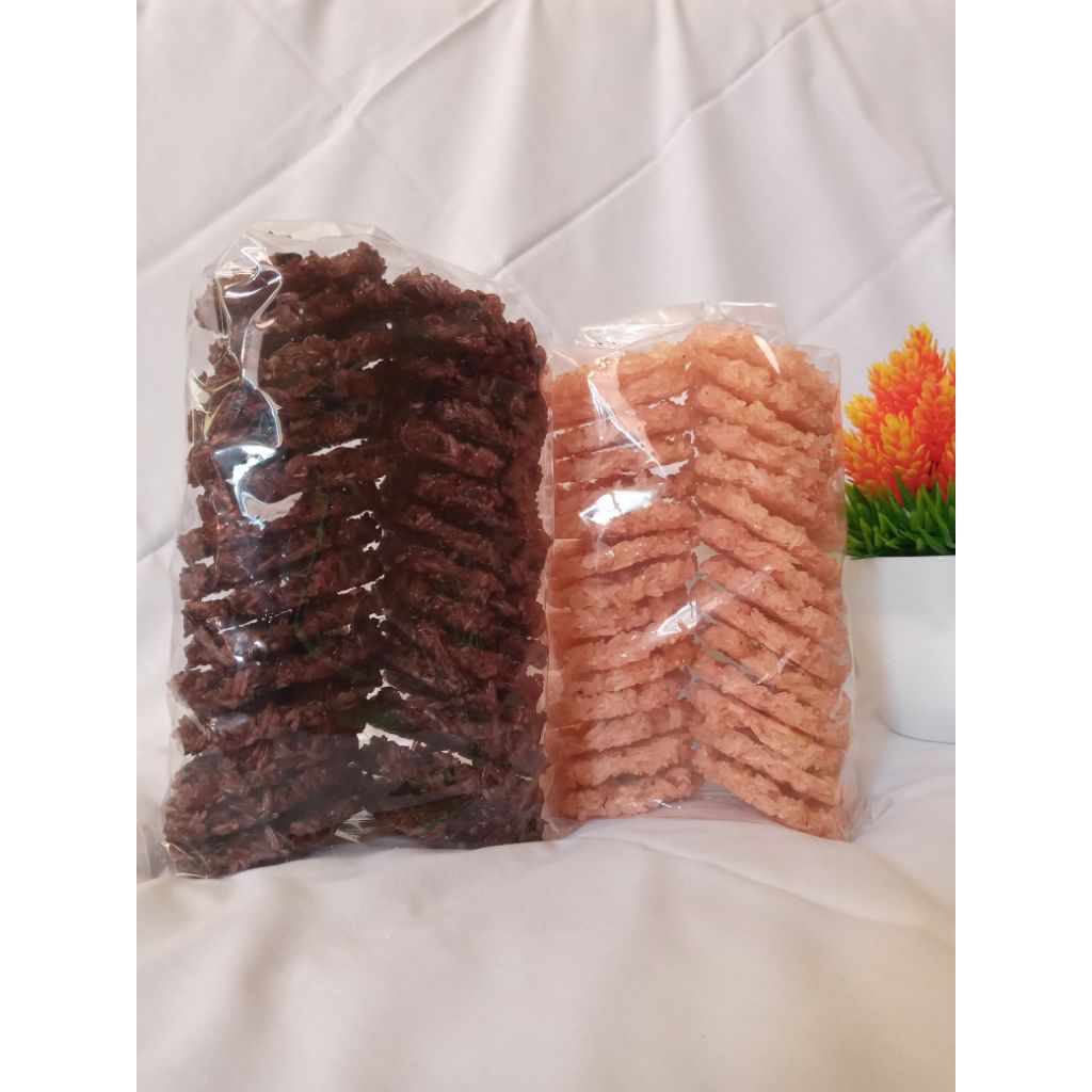

Rengginang Mentah Beras Ketan isi 28pcs/rengginang/rengginang mekar gurih