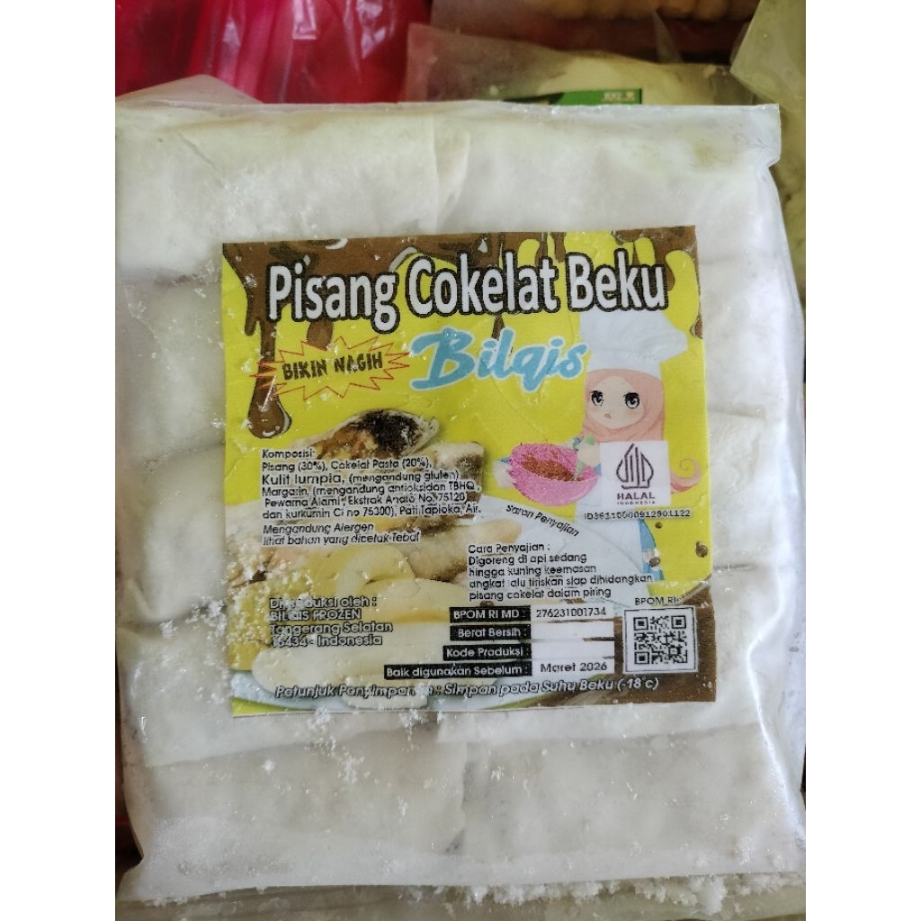 

Bilqis Pisang Coklat Keju isi 10pcs