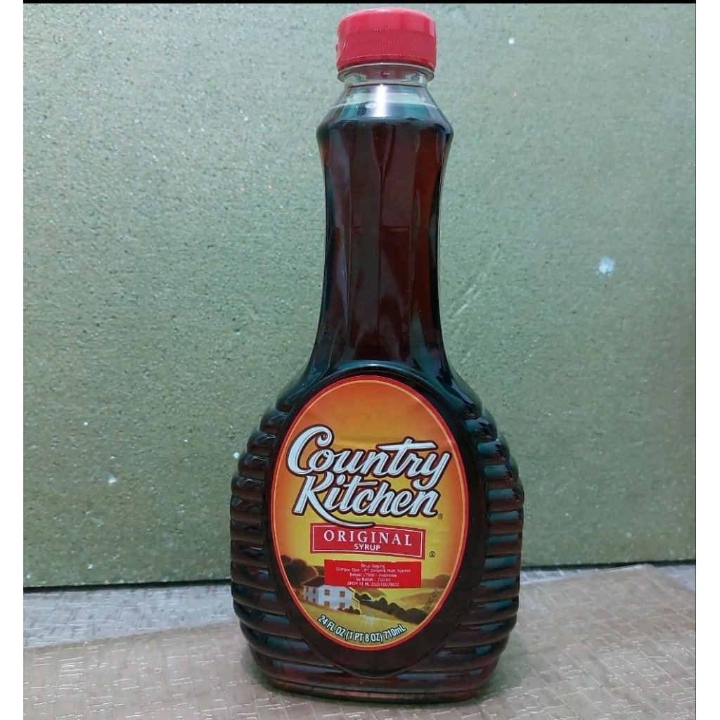 

country kitchen original syrup 710ml botol plastik