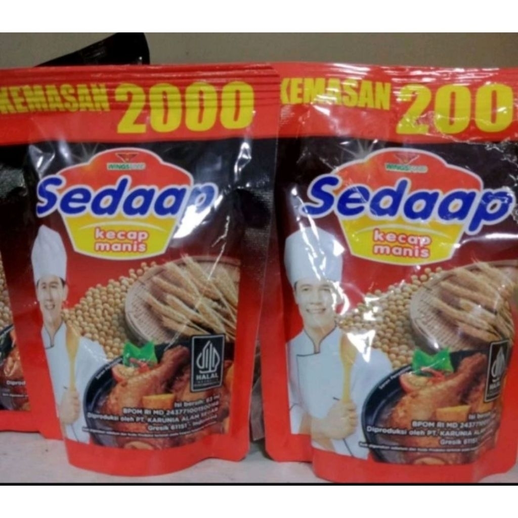 

[BN1] [DPT 10 PCS] KECAP SEDAP 77 GR/ KECAP SEDAP 2.000