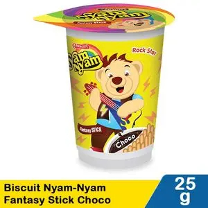 

Arnott's Biscuit Nyam-Nyam Fantasy Stick Choco 25G ( BELI BANYAK LEBH MURAH )