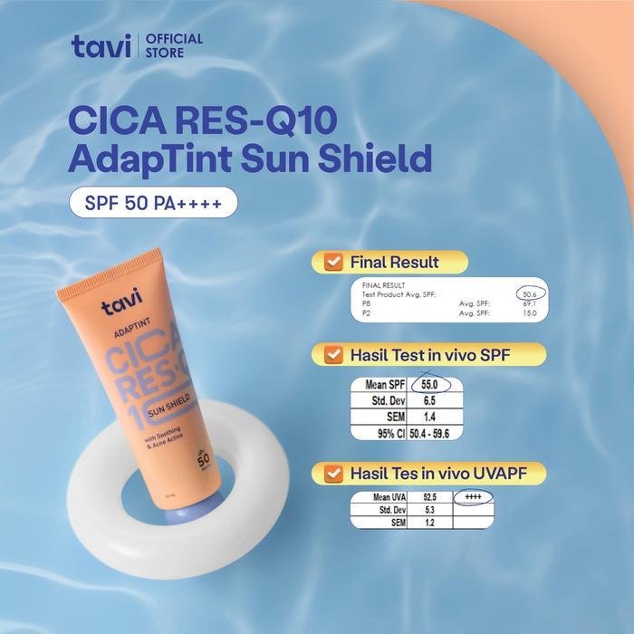 TAVI ADAPTINT & WATER BREAK SUN SHIELD SUNSCREEN