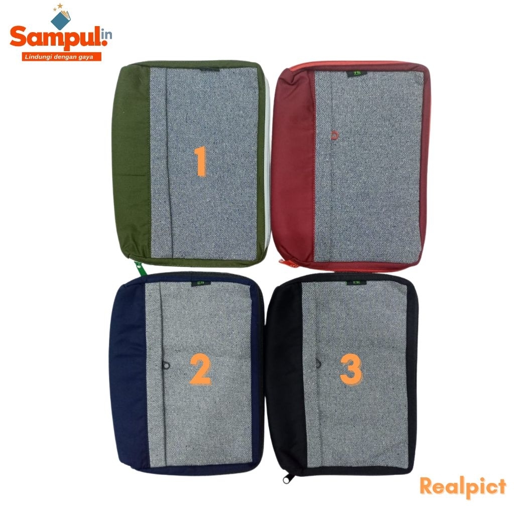 

SAMPUL/Cover Alquran Makna Besar + Saku ukuran A5, A6, B6, Hadist atau Himpunan