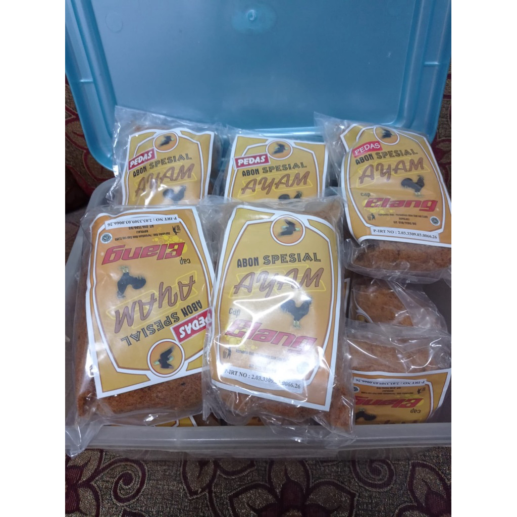 

ABON AYAM SUPER ELANG ENAK LEZAT BERGIZI YUMMY