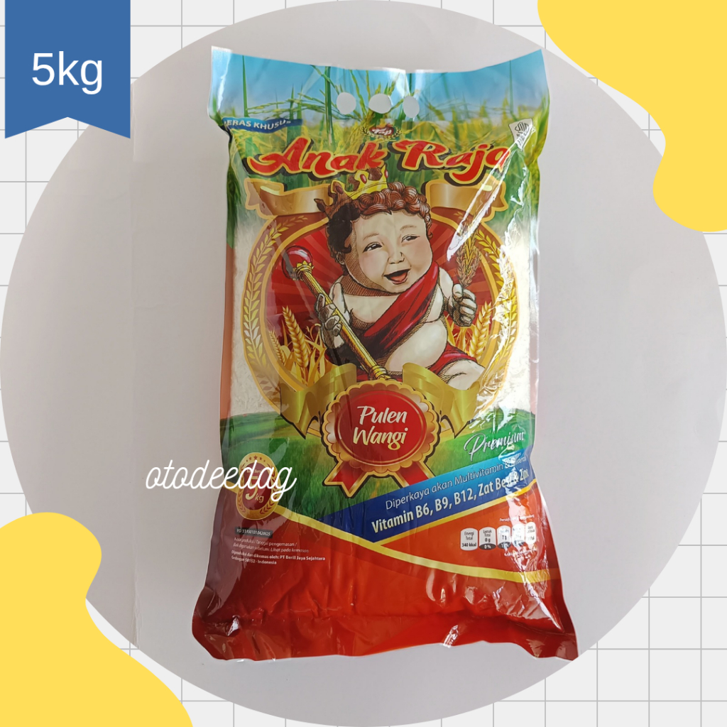 

Beras Anak Raja Pulen Wangi 5kg