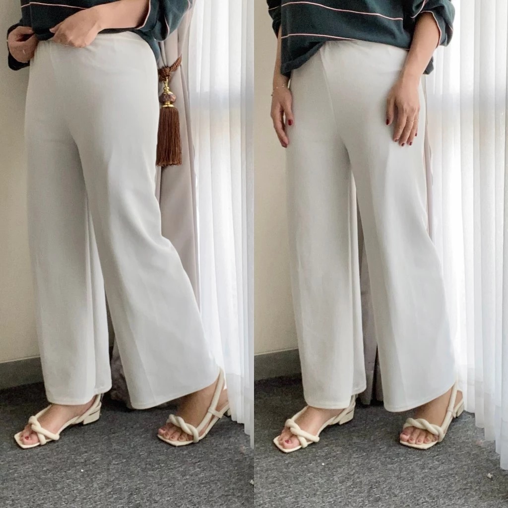 CELANA KULOT HIGHWAIST | KULOT KNIT HIGHWAIST