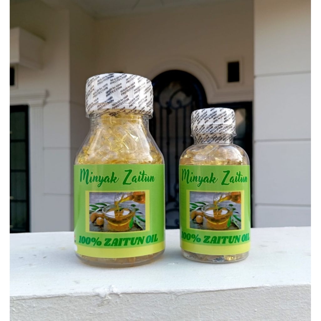 

kapsul minyak Zaitun extra virgin olive oil
