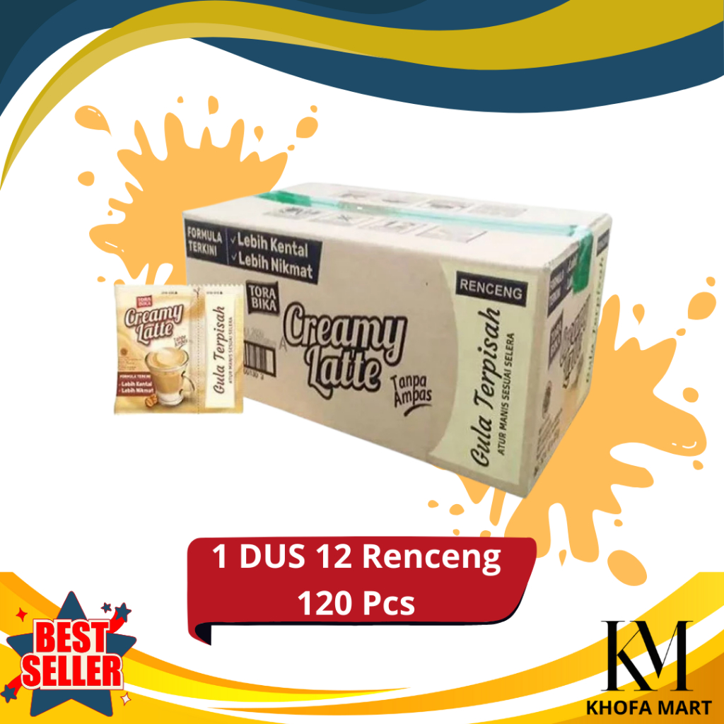 

Torabika Creamy Latte – 1 Dus Isi 20 Pak (200 Sachet) | Promo Cepat, Original & Fresh