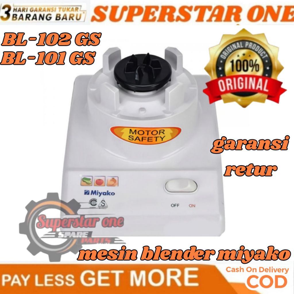 mesin blender miyako bl-101GS/bl 101 gs/BL101GS