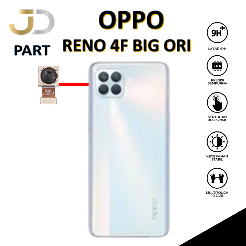 CAMERA BELAKANG OPPO RENO 4F ORIGINAL