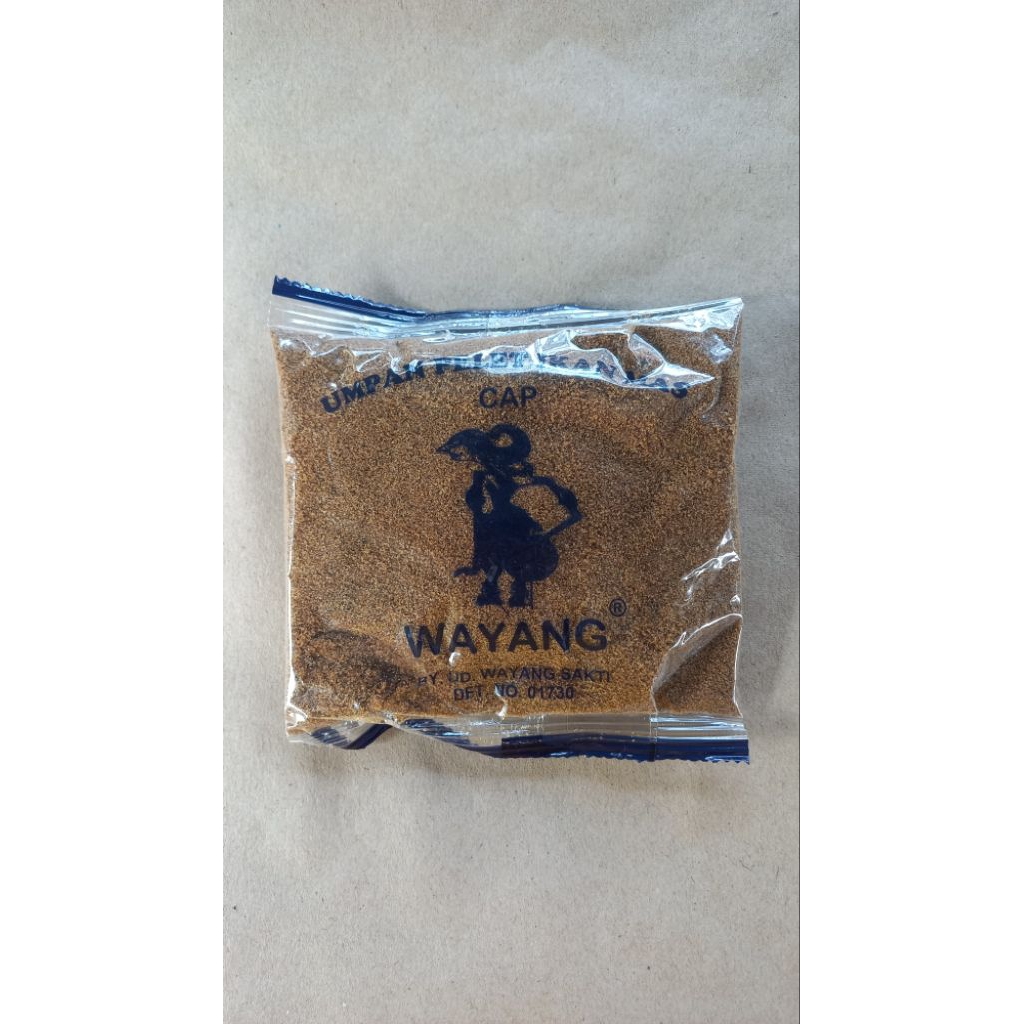 Wayang Umpan Pelet Ikan Mas