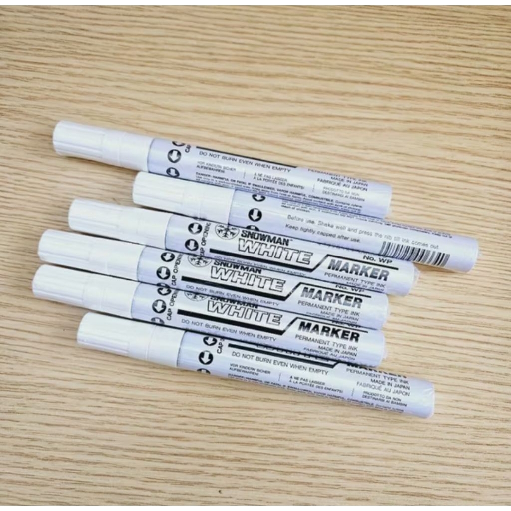 

(LUSIN) SPIDOL PERMANENT PUTIH SNOWMAN WP 12