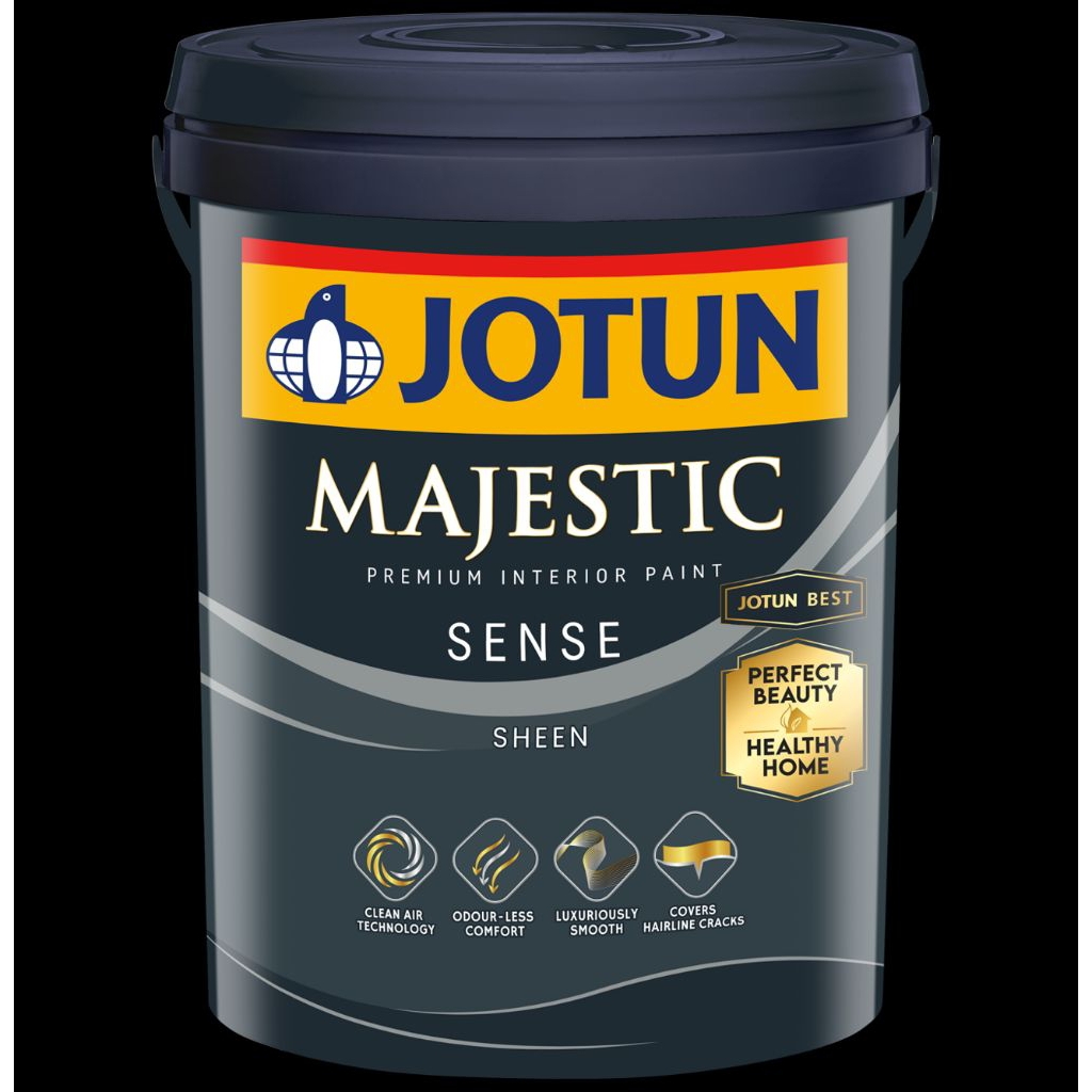 CAT TEMBOK JOTUN MAJESTIC SENSE 20 LITR WARNA PUTIH