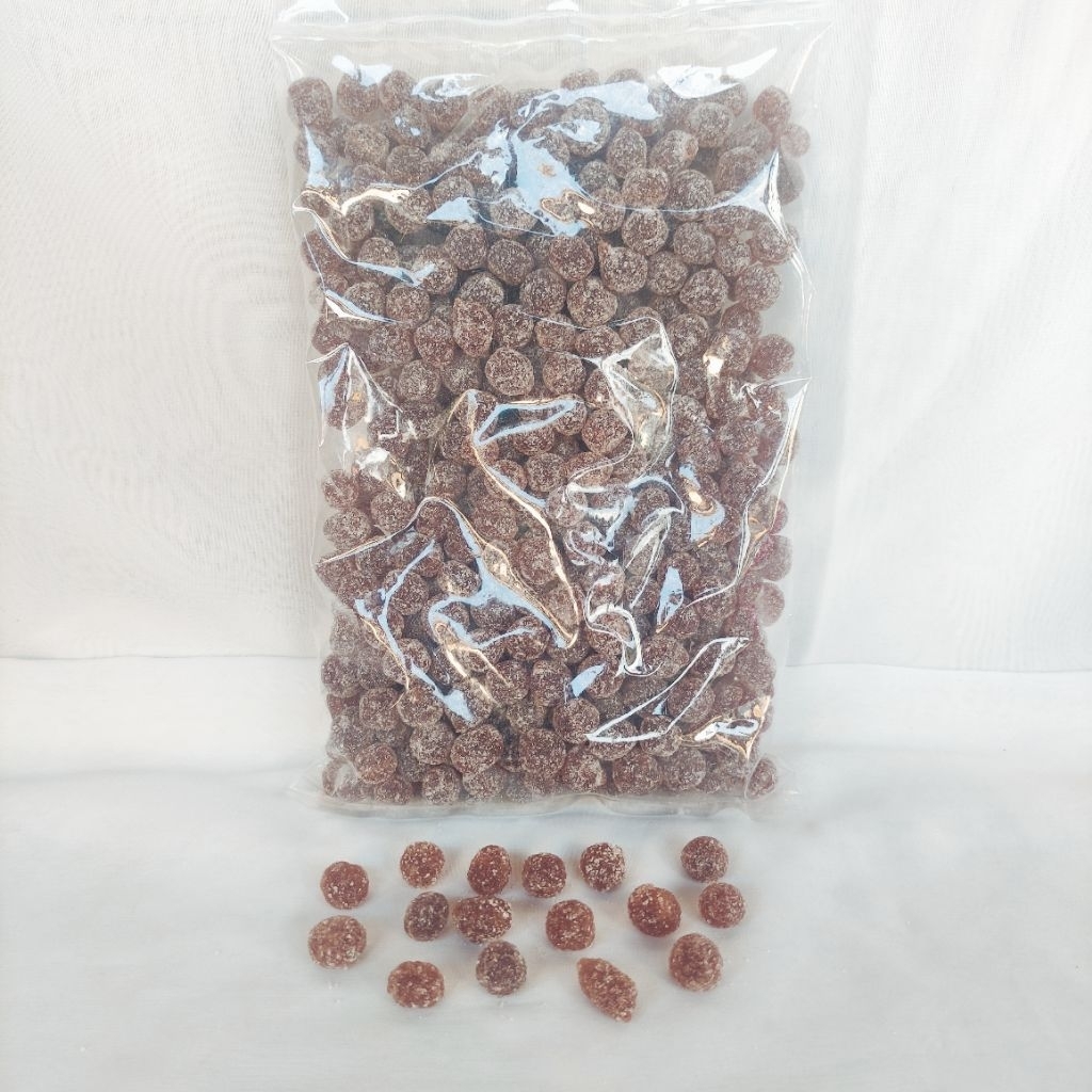 

Permen Gula Asam Jawa kemasan 1kg (1000gr) / Permen Herbal Gula Asem Jowo