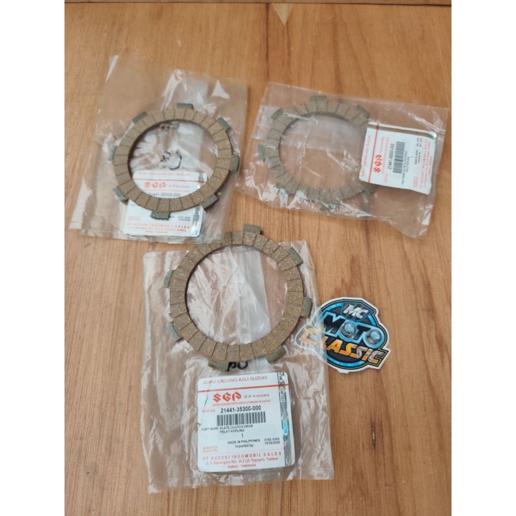 kampas kopling fr80 FR 80 original Suzuki asli / plat kampas fizr force 1 Vega Jupiter