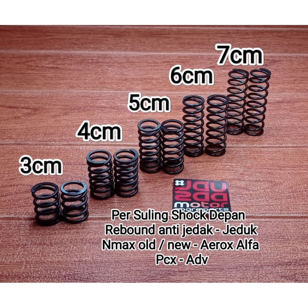 PER SULING REBOUND SHOCK DEPAN NMAX OLD NMAX NEW AEROX ALFA PCX ADV ANTI JEDAK-JEDUK